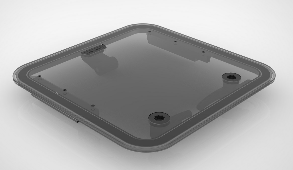 Lewmar Ultra Low Profile Luke Gr30 GRY, SLV, BI SQ