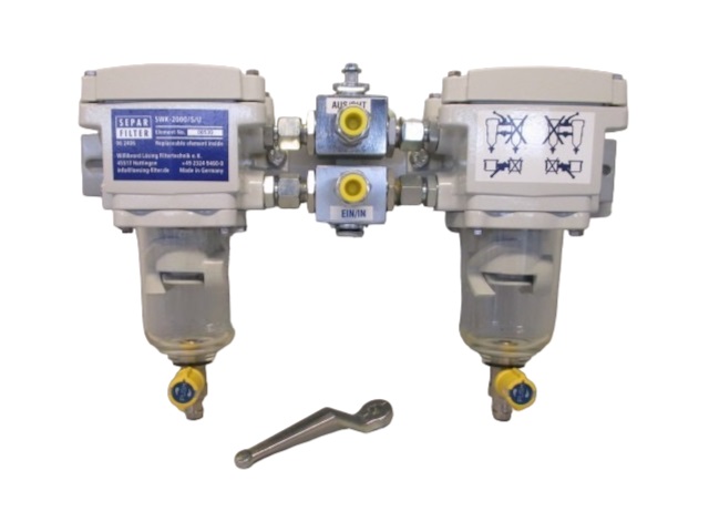 Separ Filter SWK-2000/5/U Standard-Doppelanlage
