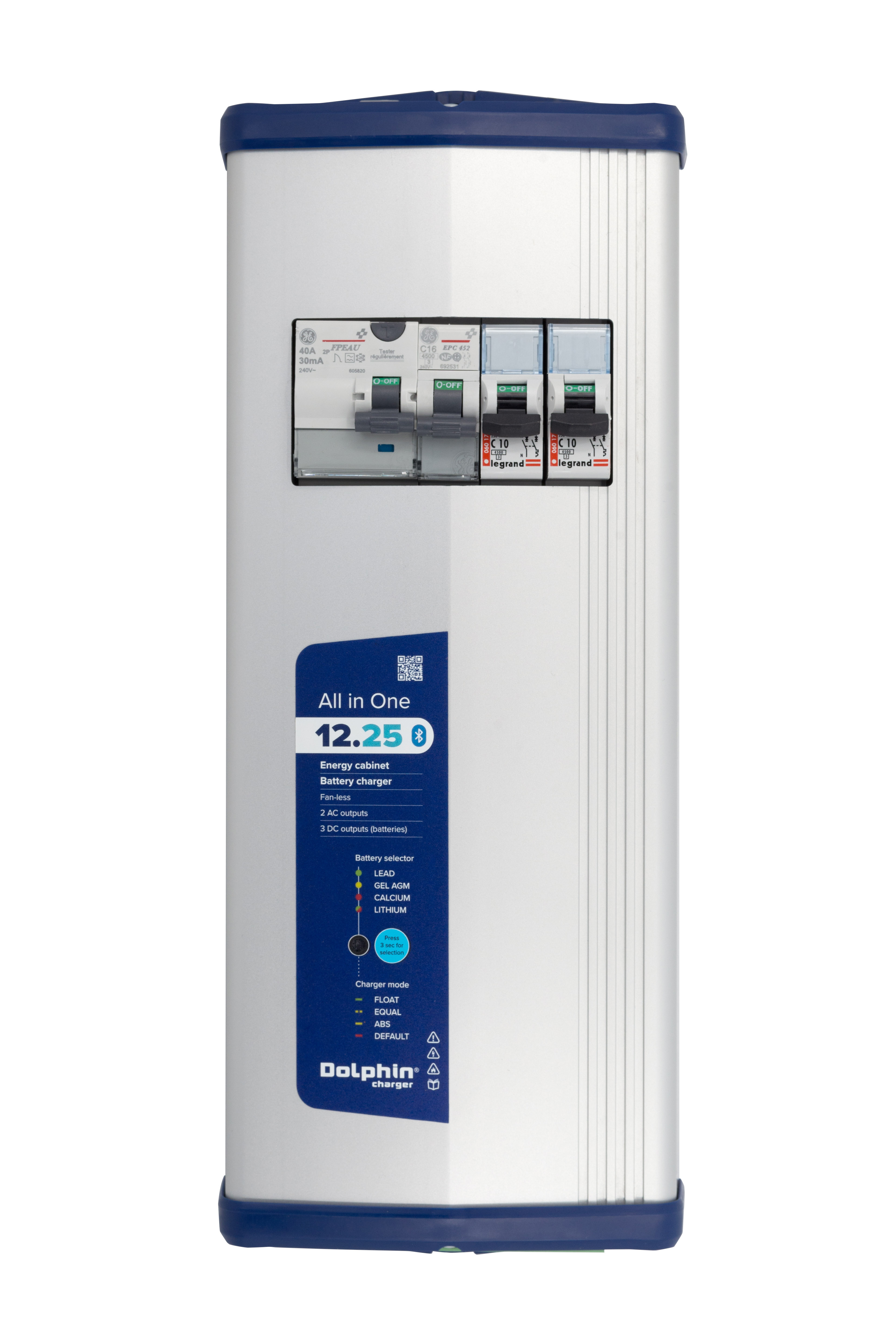 Dolphin Charger Dolphin All in One Ladegerät / Landanschluss, 12 V / 25 A