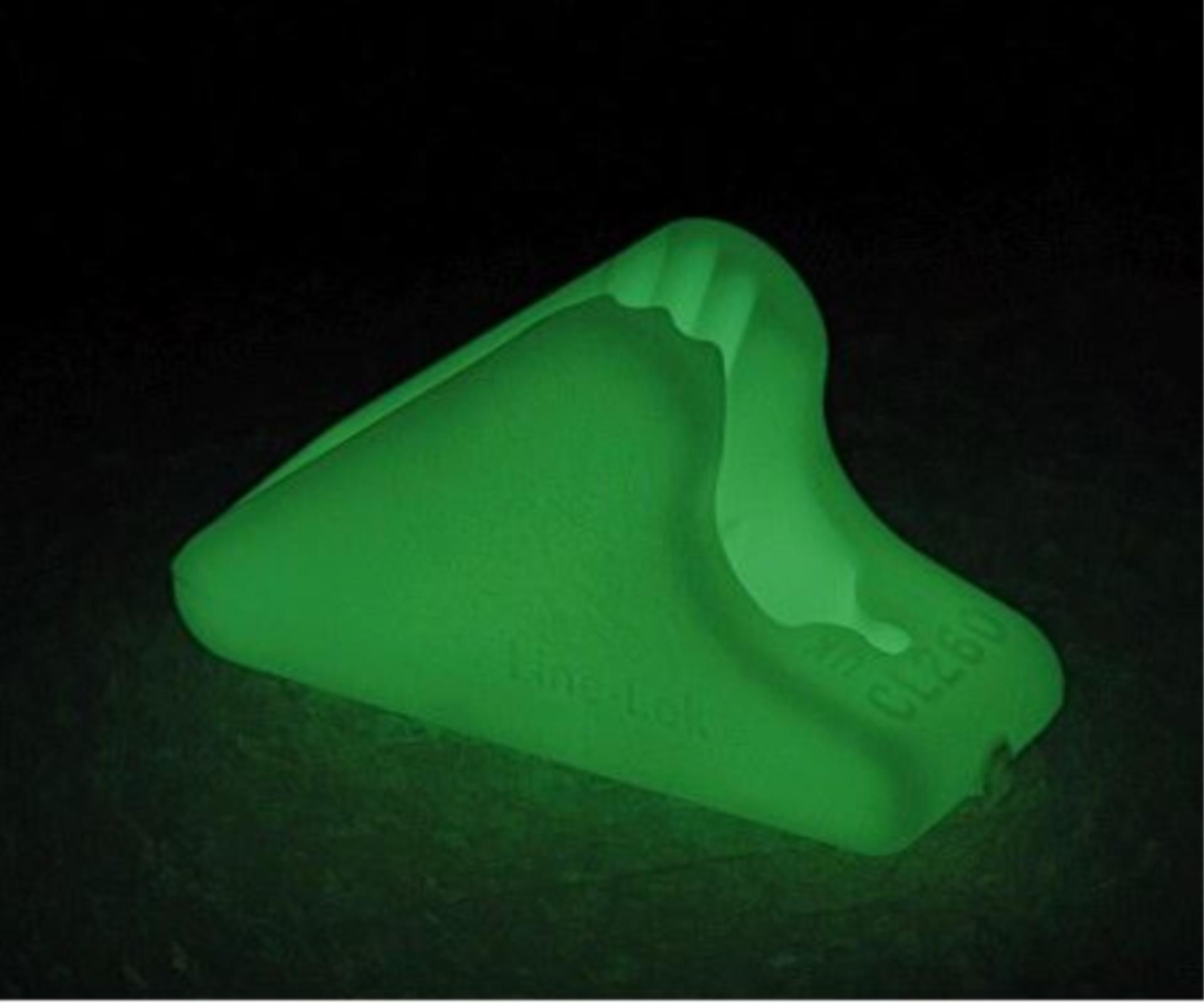 Clamcleat Planenklemme Clamcleat CL260, fluoreszierend (8er Pack) 32x10mm