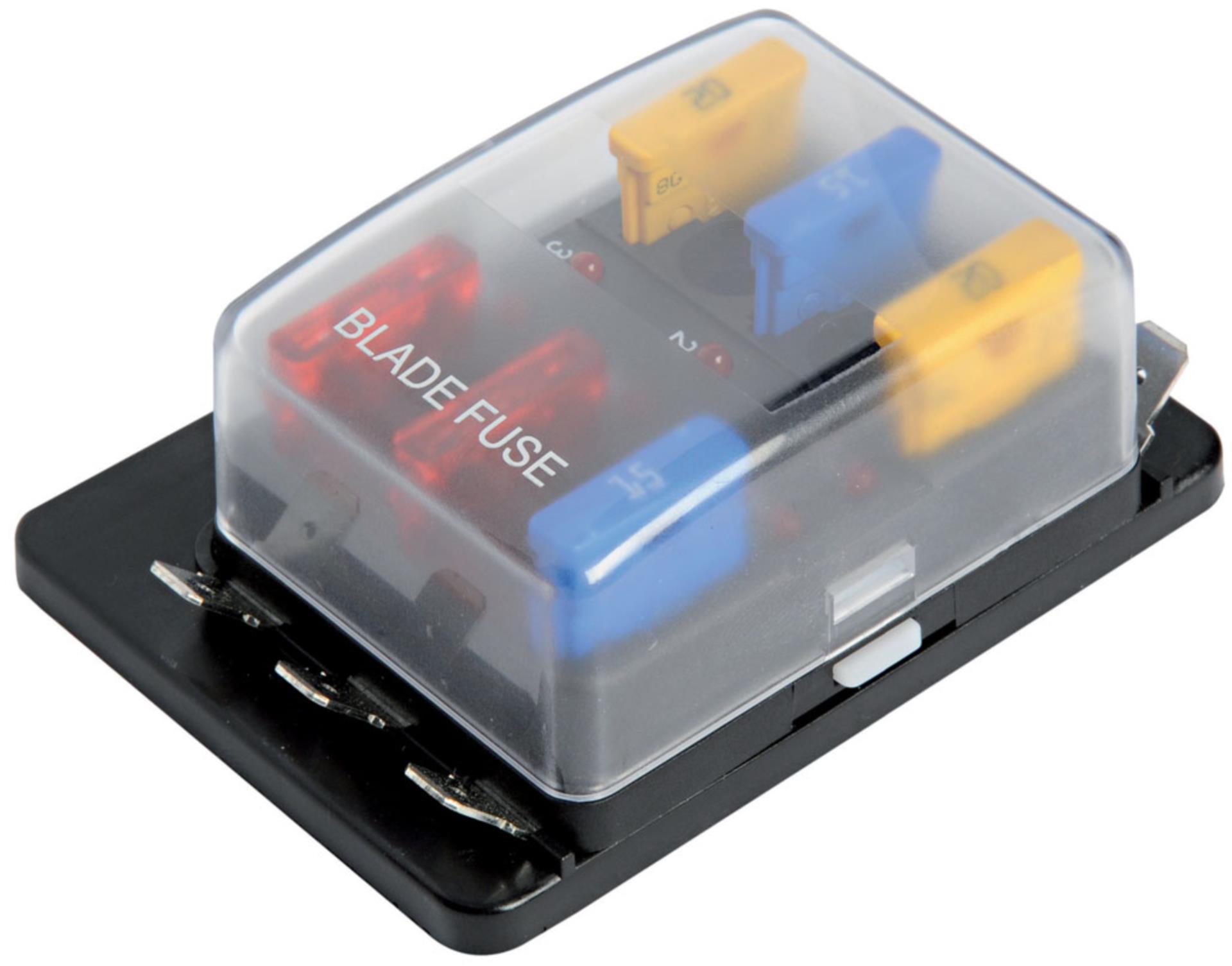 Osculati Sicherungshalter 6er mit LED