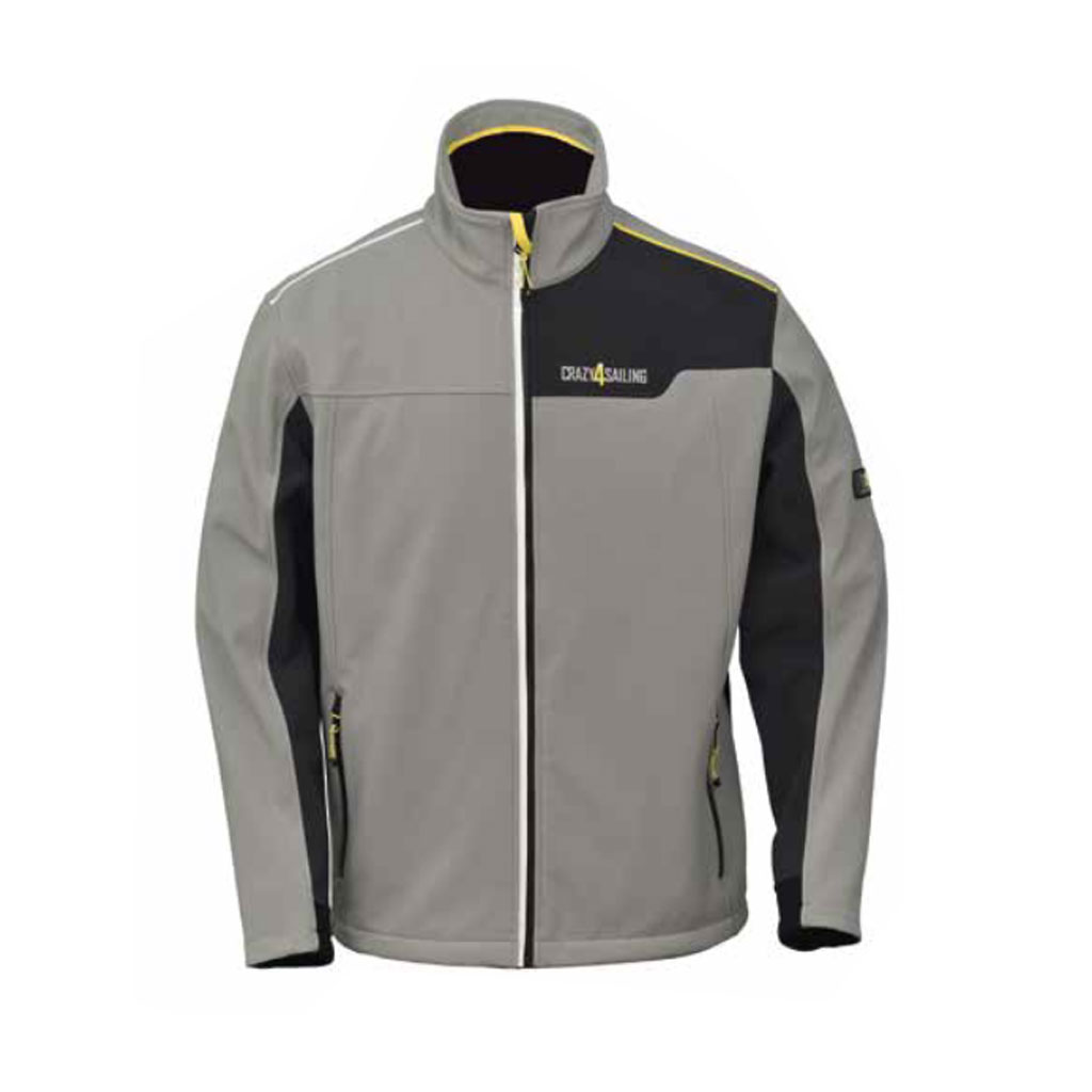 Crazy4Sailing C4S Softshell Jacke Jersey carbon Gr. S