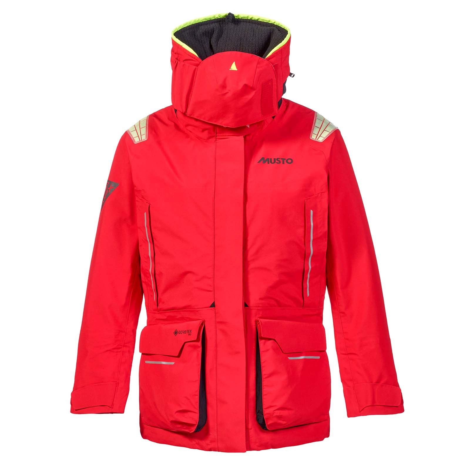 Musto MPX Gore-Tex Pro Offshore Jacke 2.0, rot, XS (Damen)