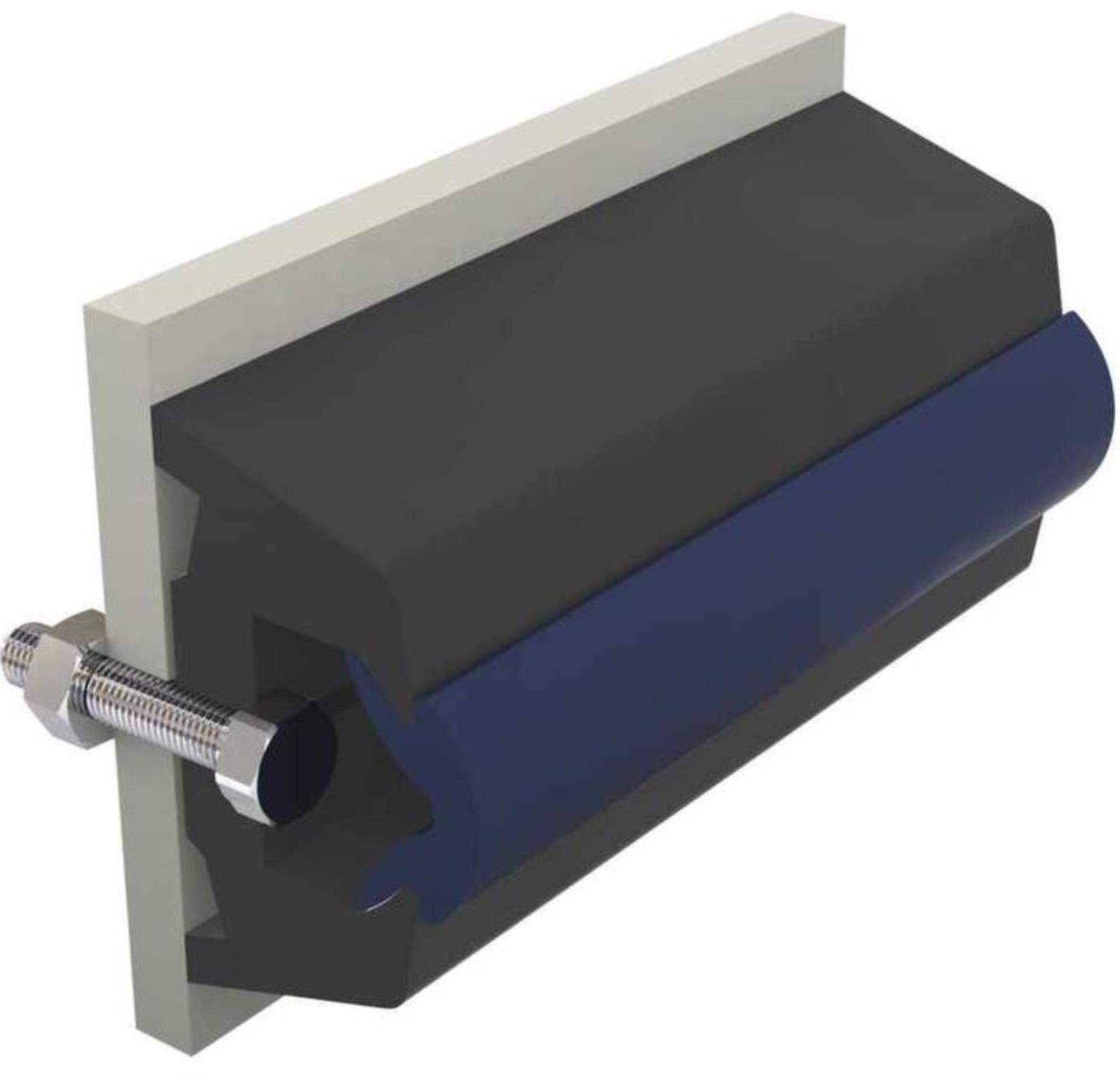 Vetus Trap-Basis-Scheuerleiste 55 x 34mm, schwarz (20 Meter)