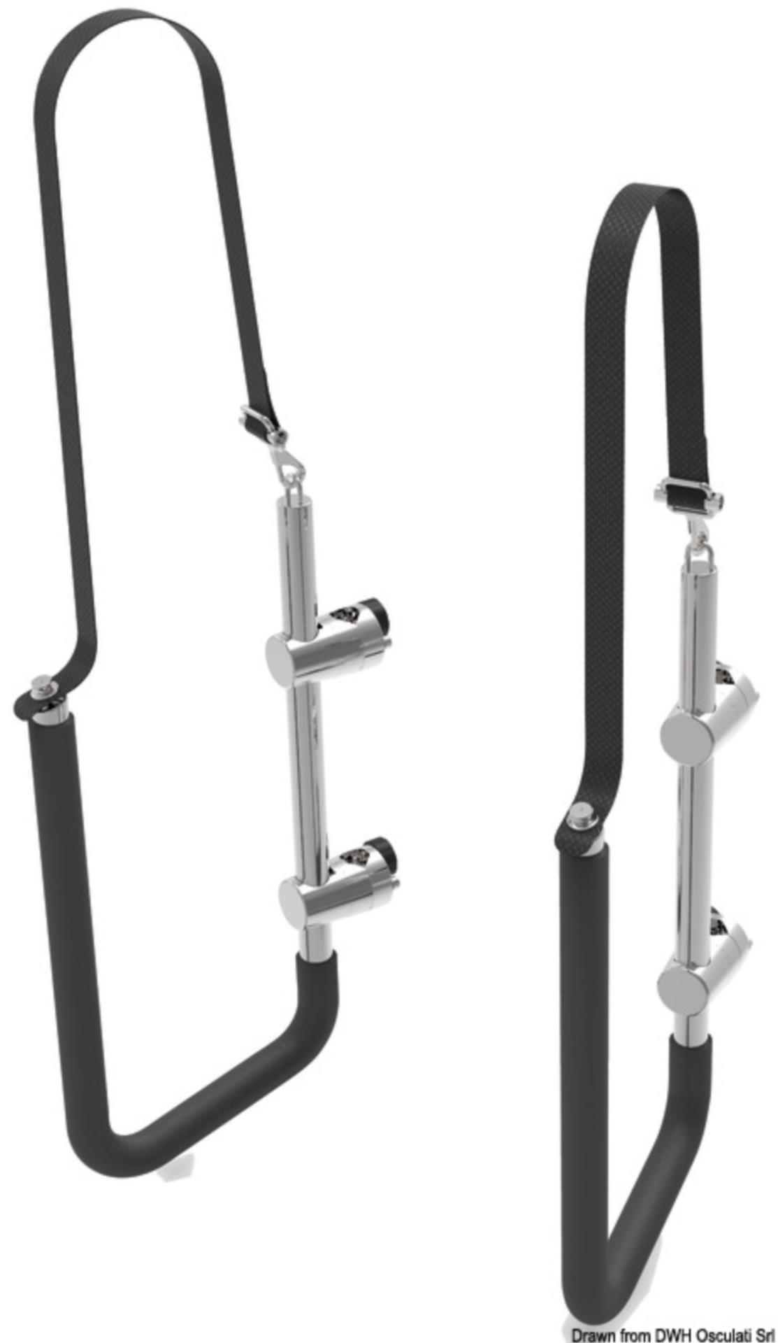 Osculati Deluxe SUP- oder Gangway Halterung, Edelstahl Osculati Deluxe SUP- oder Gangway Halterung, Edelstahl