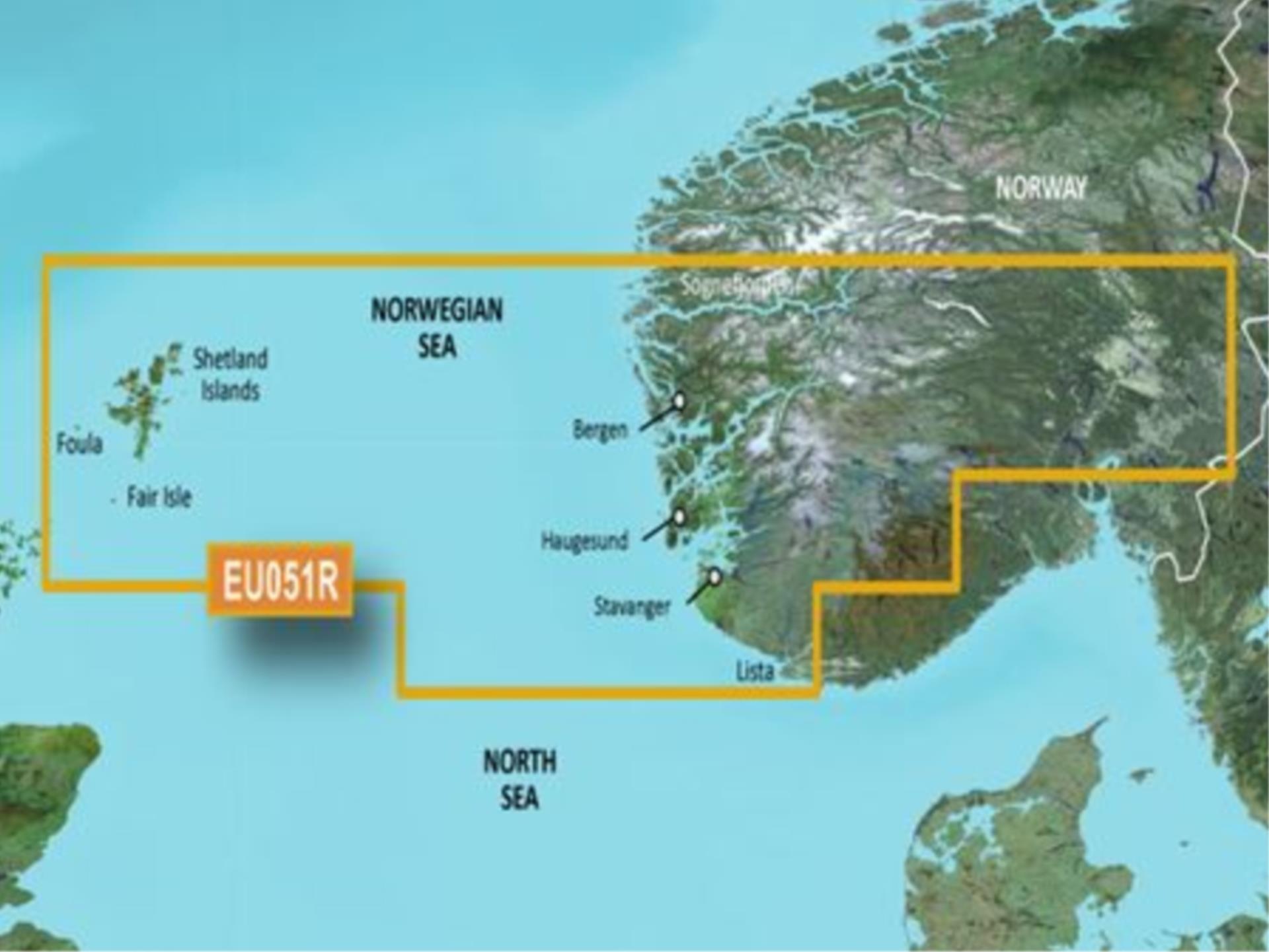 Garmin G3 Vision EU051R Lista-Sognefjorden