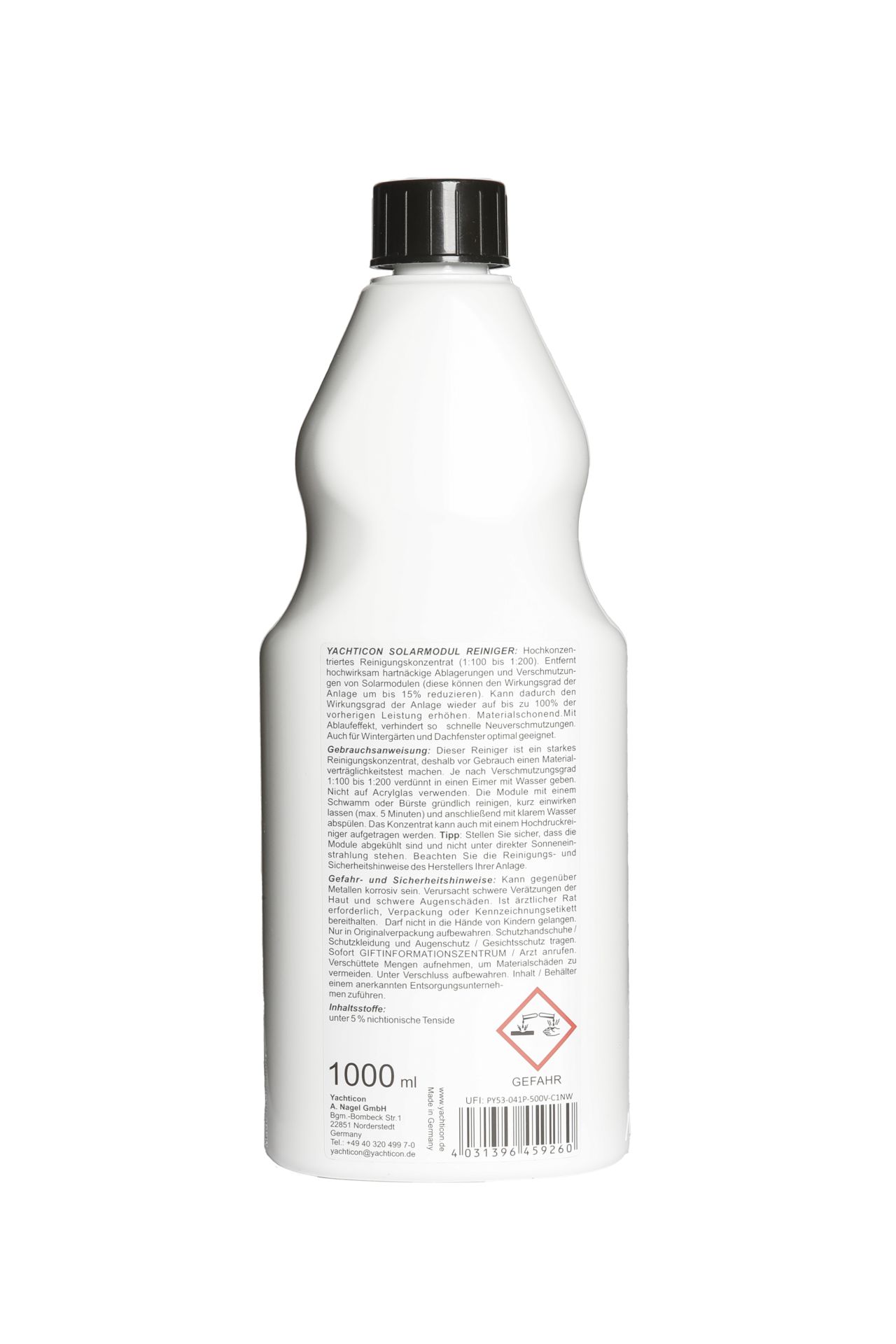 Yachticon Solarmodul Reiniger, 1 Liter