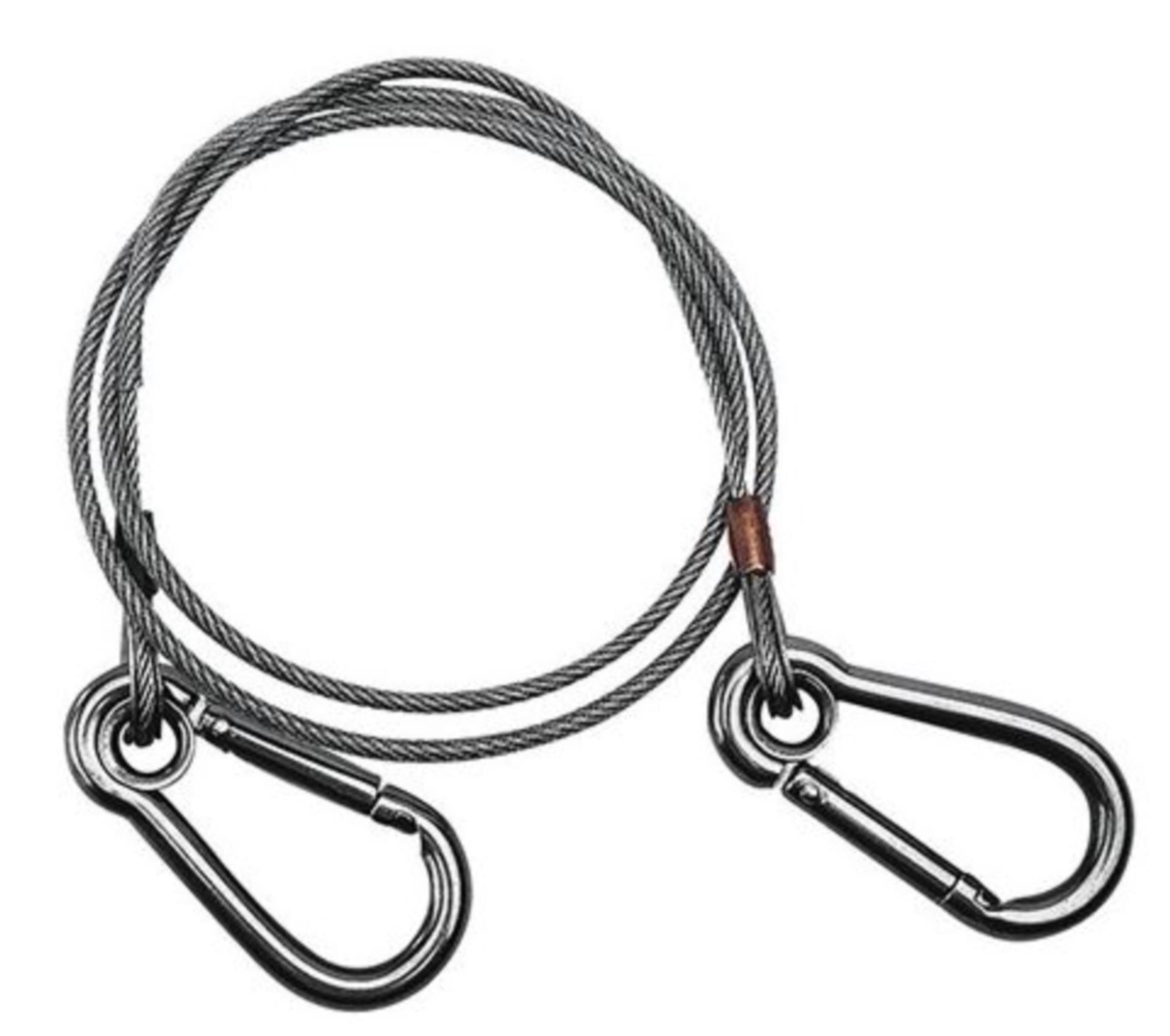 Plastimo Sicherungsseil mit Edelstahlhaken, 60cm