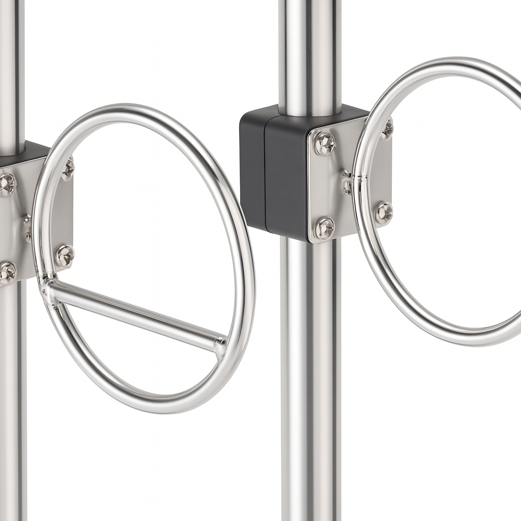 Lankhorst Spibaum Halterung 90 mmØ Innen für 25 mmØ Rohr