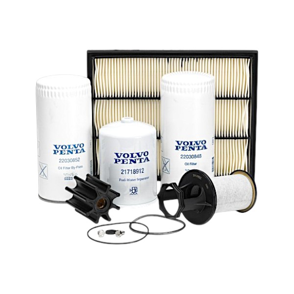 Volvo Penta Service-Kit für Dieselmotoren D4-D6 (-MY2019)