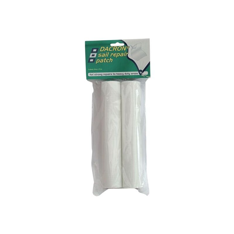 PSP Marine Tapes PSP Dacron Sail Repair Patch 24 x 37 cm, weiß (Paar)
