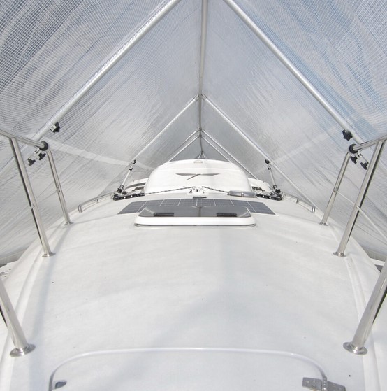 NOA Decksgestell Überhanggestell für Abdeckplanen, Schiffe 12 Meter/1