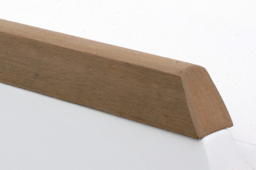 Flexiteek / Isiteek Flexiteek Fussreling 34 x 24 mm, 10 Meter