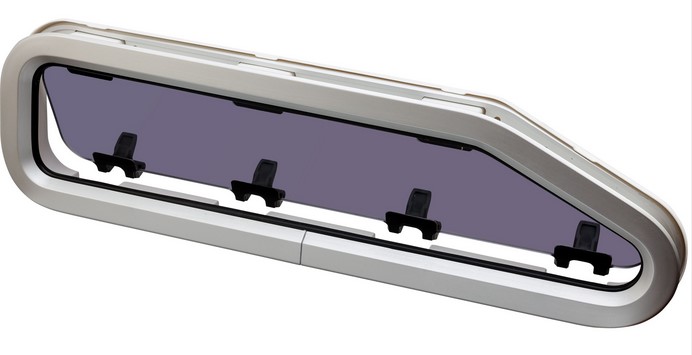 Lewmar Portlight Typ 4 R Open, 195 x 708 mm