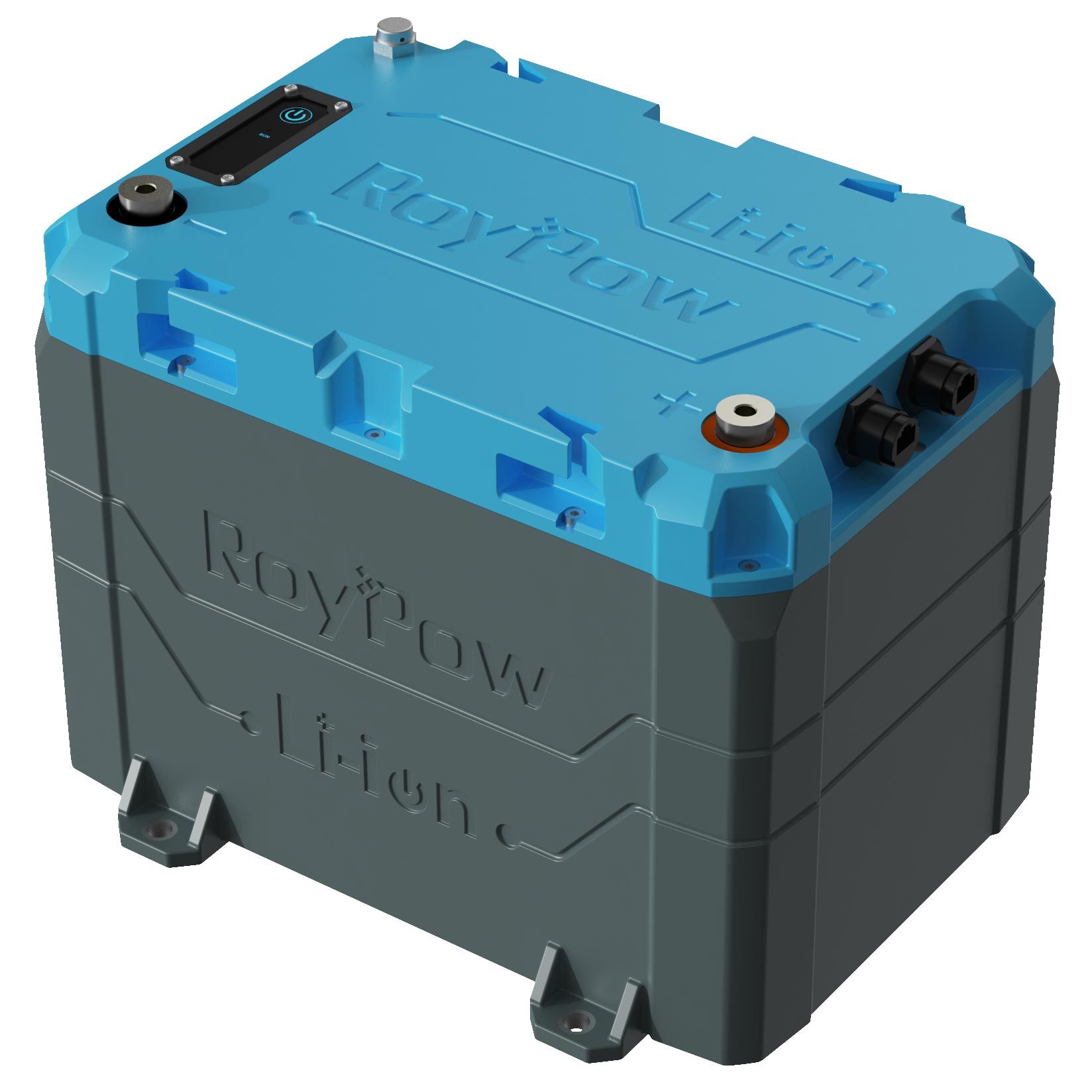 Allroundmarin
 RoyPow IP67 B-Serie Batterie BT 24 V 50 Ah, LiFePO4