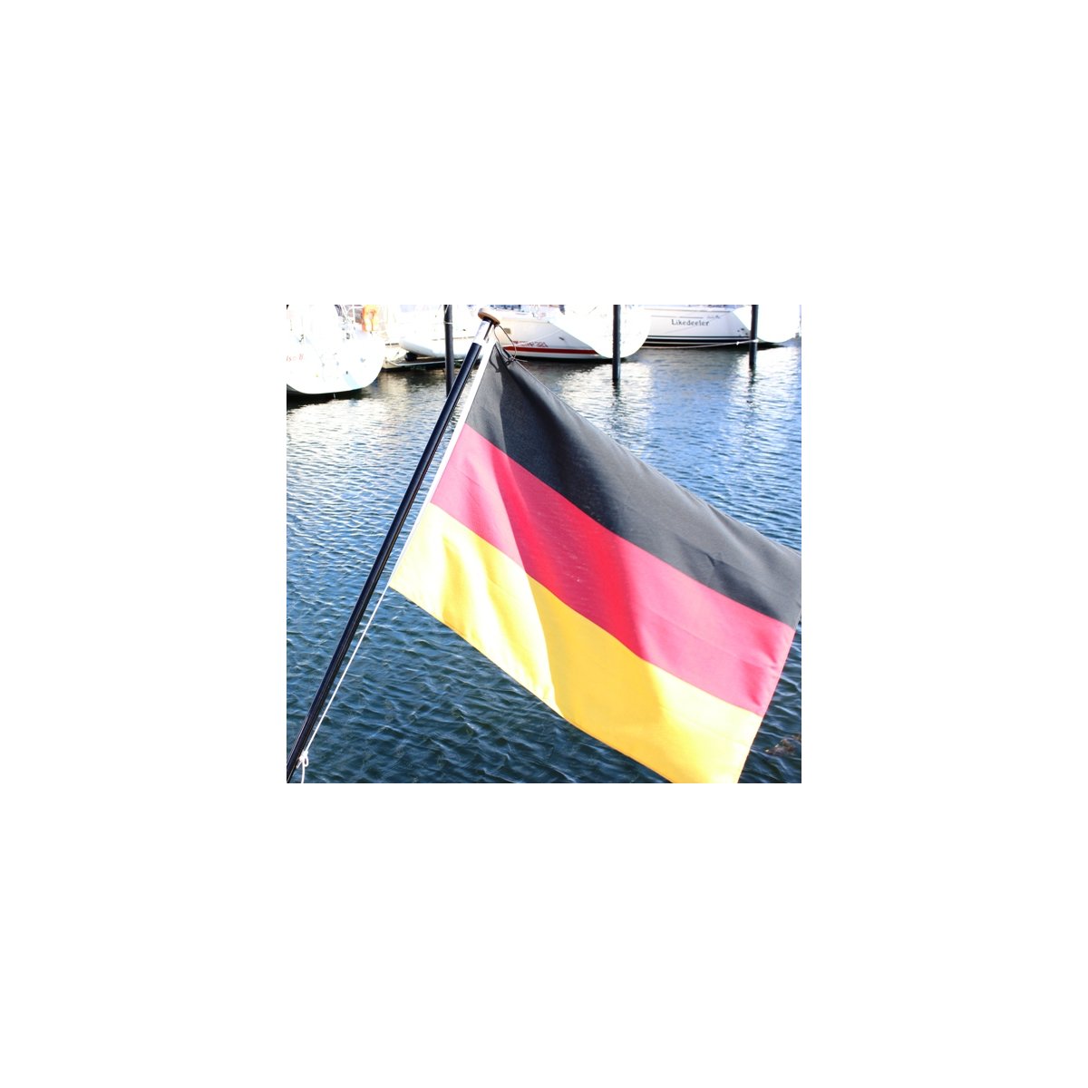 FlaXpole Flaggenstock FLAXPOLE Carbonoptik, 125 cm x 25 mmØ