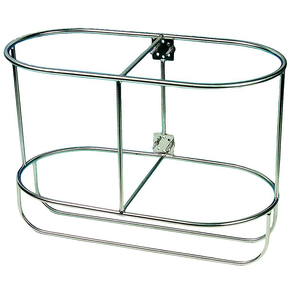 Marinetech Fenderkorb 2-fach, gerade 540 x 430 mm für 275 mmØ Fender