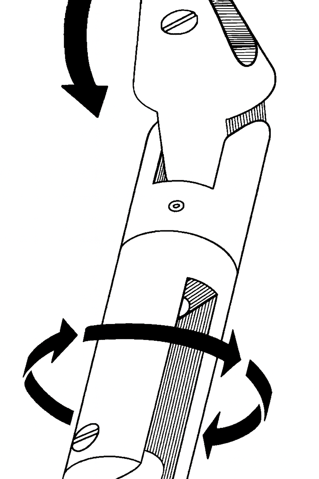 Osculati Ankerkettenverbindung dreh- / klappbar, 6 / 8 mmØ Kette