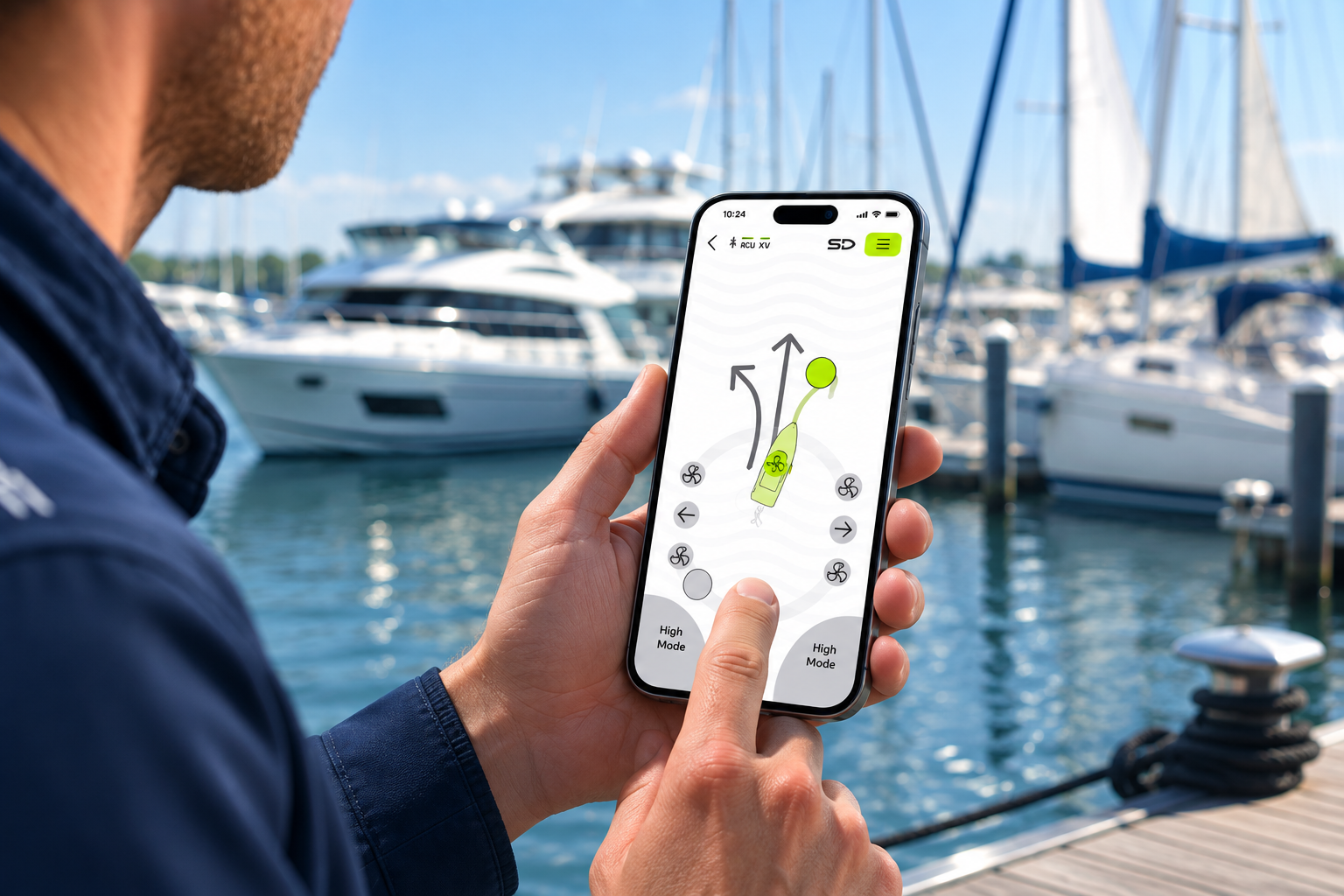Osculati Smartdock ECU für Mercruiser / Mercury Twin mit Joystick (JPO)