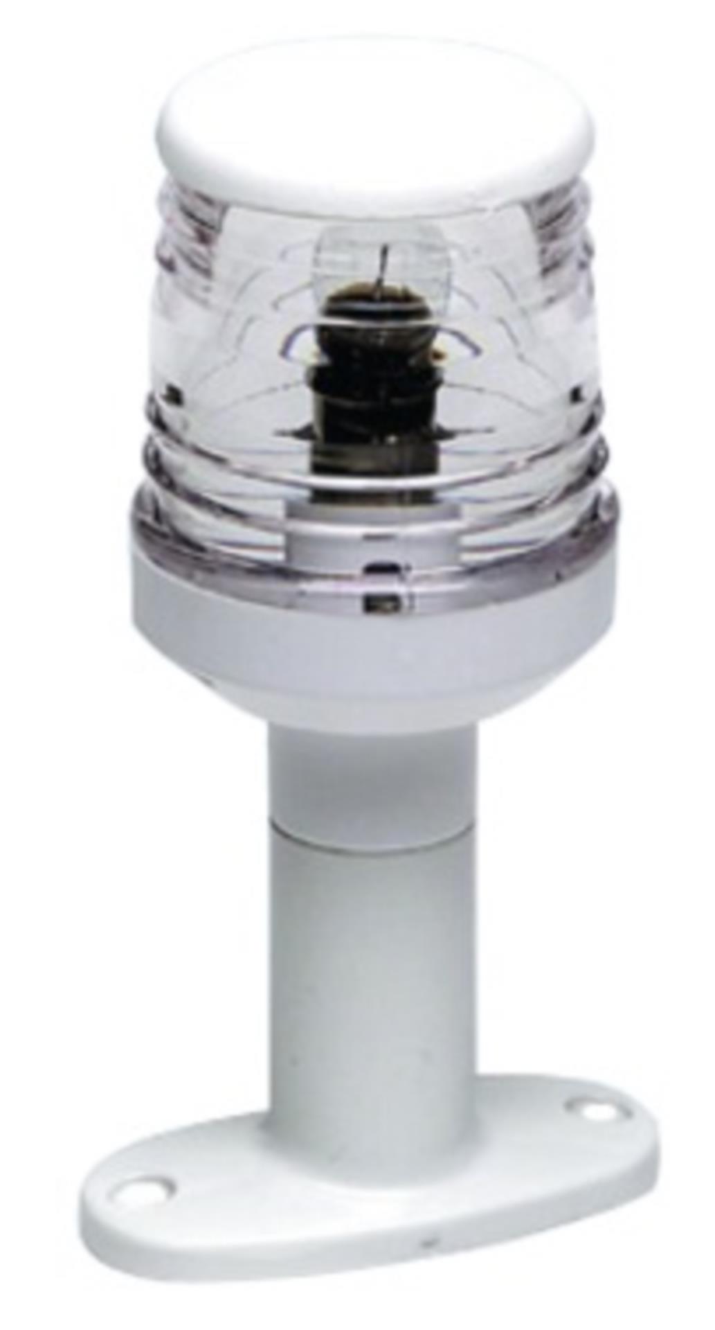 Osculati Lampenmast kurz schwarz LED, 148 mm