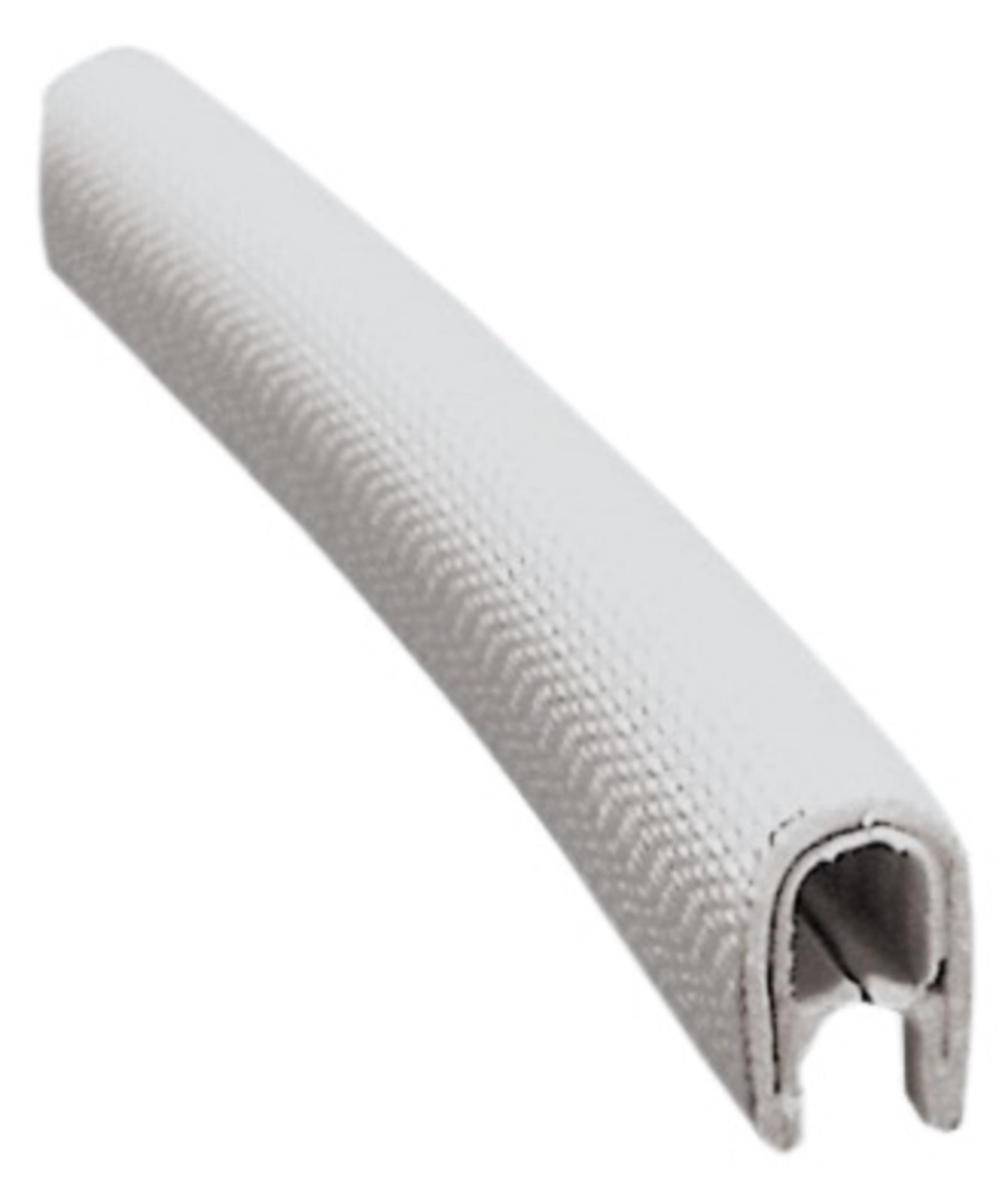 Profilleiste, Klemmbereich 4,0 - 6,0 mm, weiß