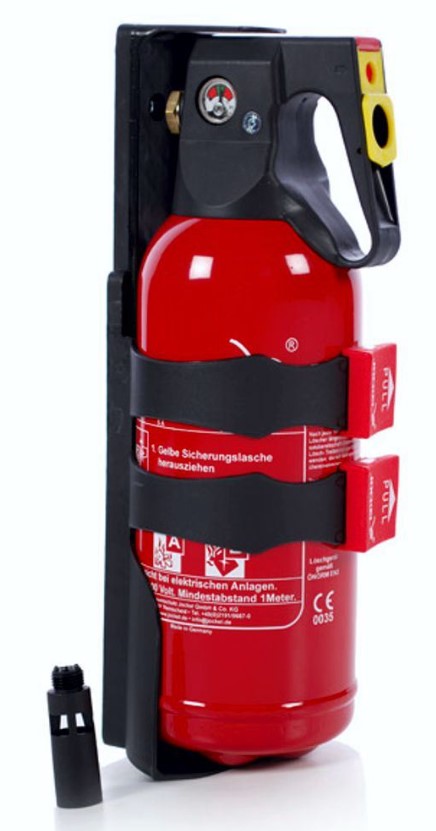 Jockel 2 kg Schaumlöscher, Dauerdrucklöscher für Brandklasse A und B