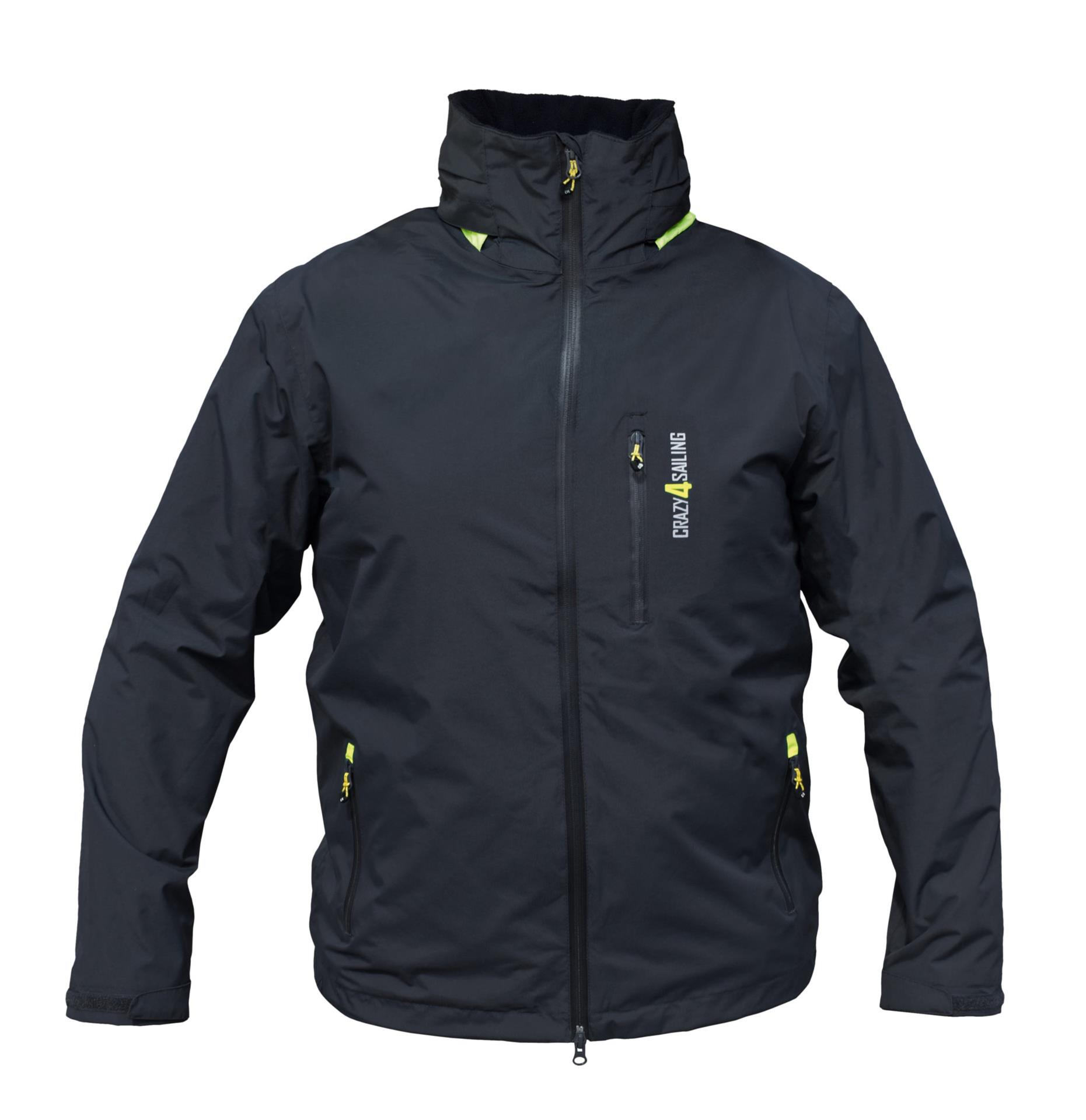 Segeljacke Regenjacke 100% wasserdicht & atmungsaktiv crazy4sailing Deck Jacke 