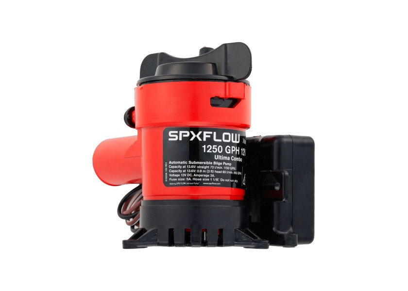 Johnson Ultima Combo Bilgepumpe, L750 Johnson Ultima Combo Bilgepumpe, L750