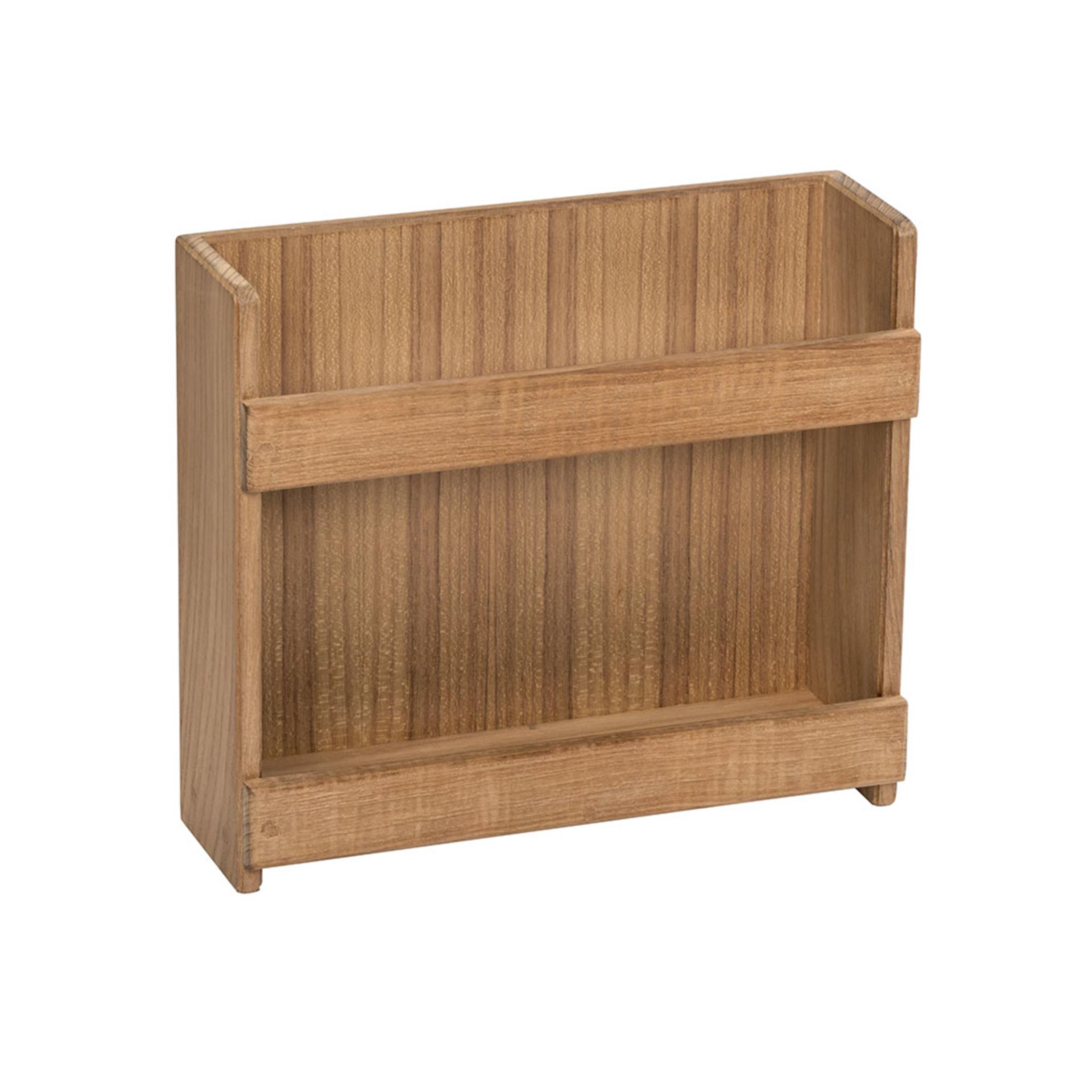 ARC Marine Teak Regal für Teller, 28,5 x 26 x 9,5 cm