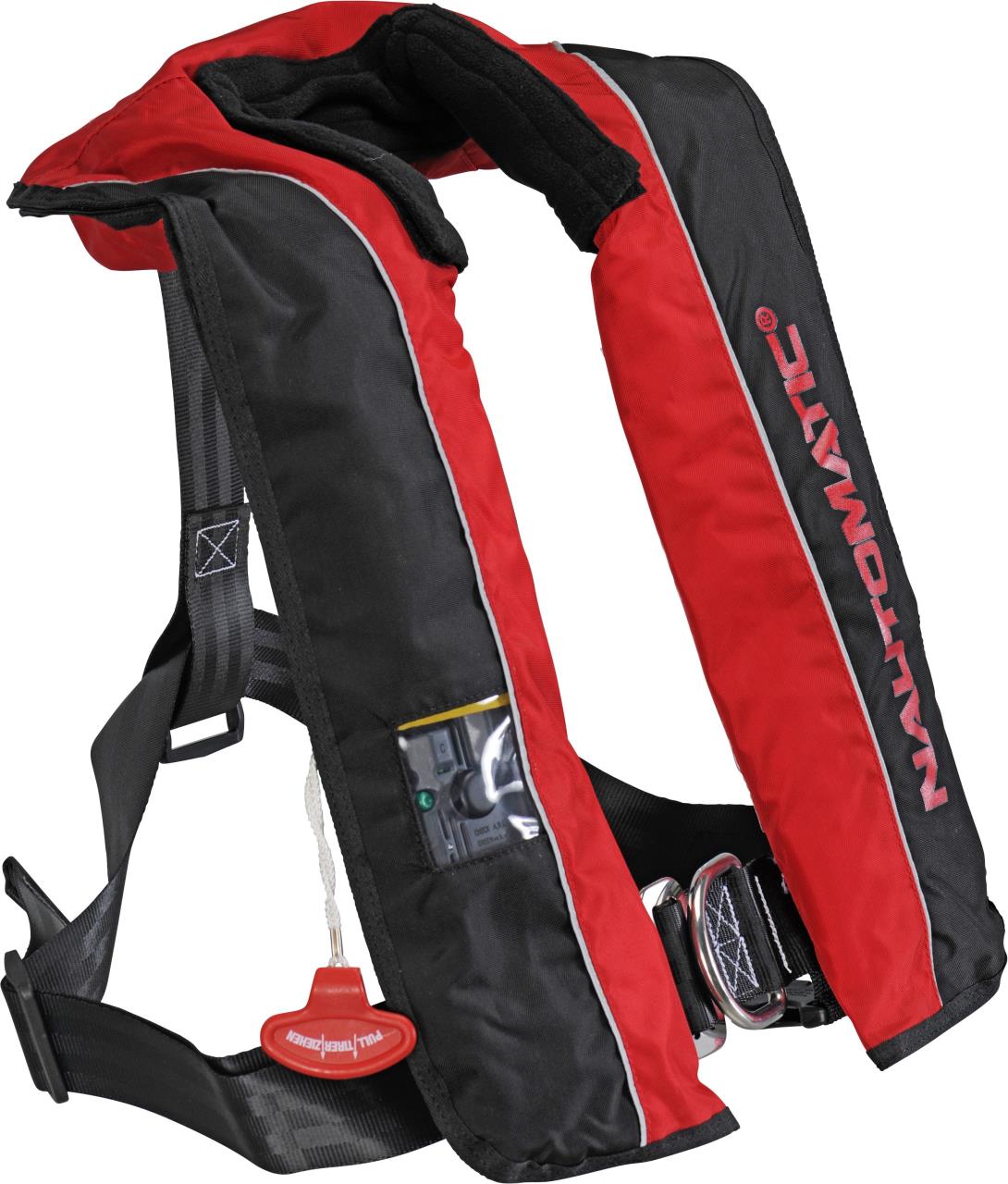 Kadematic Nautomatic Rettungsweste 150 AL-F, rot-schwarz