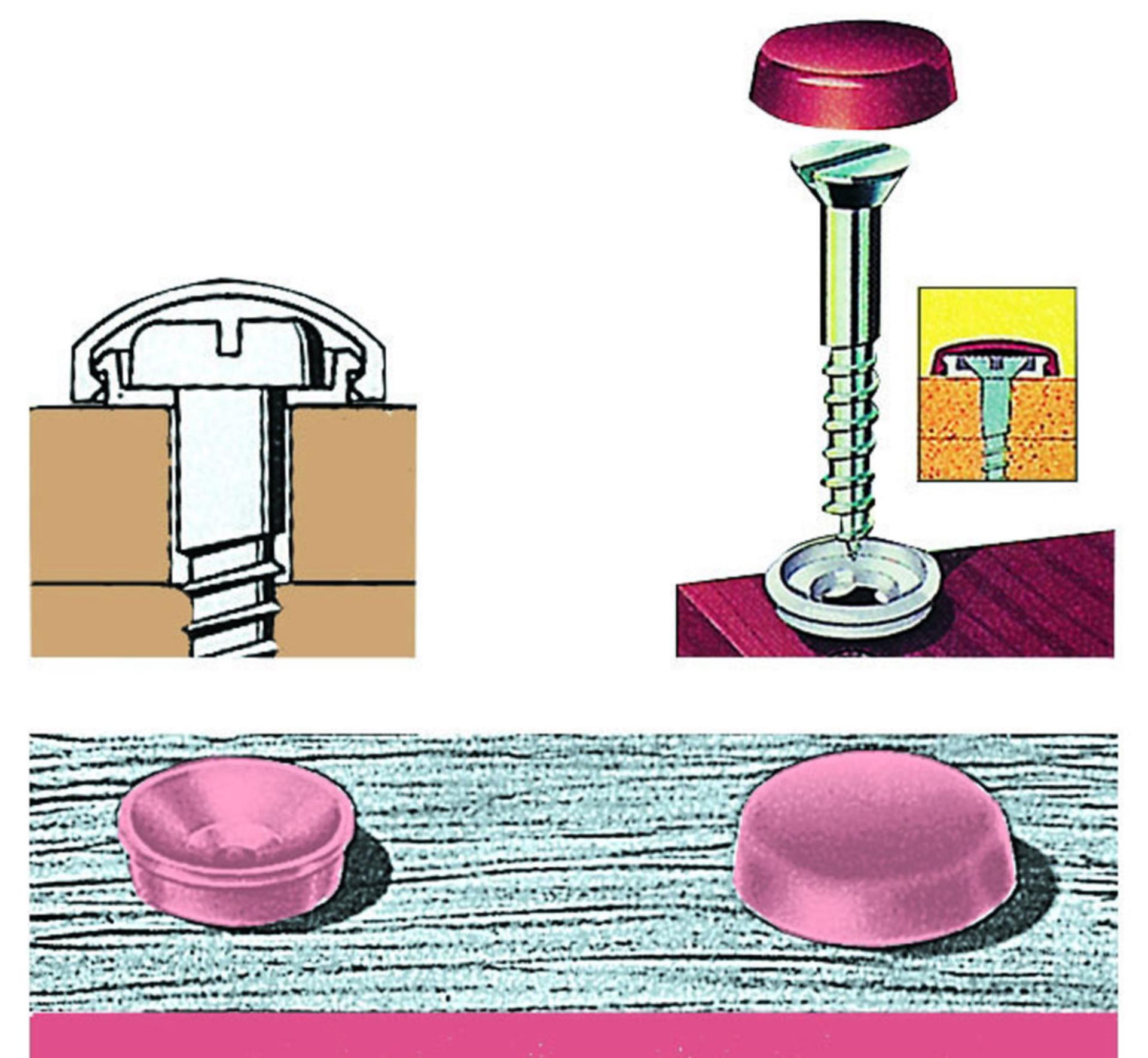 Osculati Snap Caps Schraubenabdeckung 4,8 - 6,0 mm, grau (20er Pack) Osculati Snap Caps Schraubenabdeckung 4,8 - 6,0 mm, grau (20er Pack)