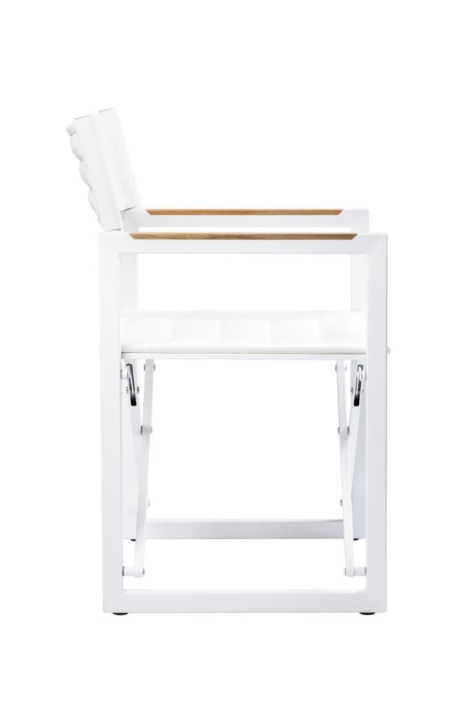 ARC Marine Regiestuhl The Square Aluminium weiß ARC Marine Regiestuhl The Square Aluminium weiß