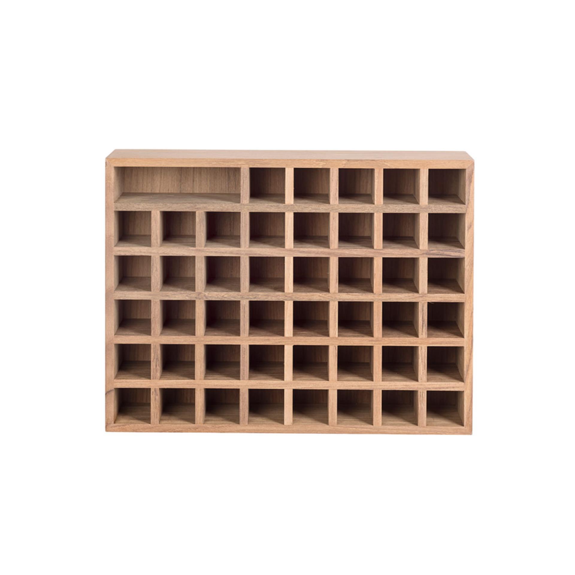 ARC Marine Teak Flaggenregal Typ 1, 410x310x105mm