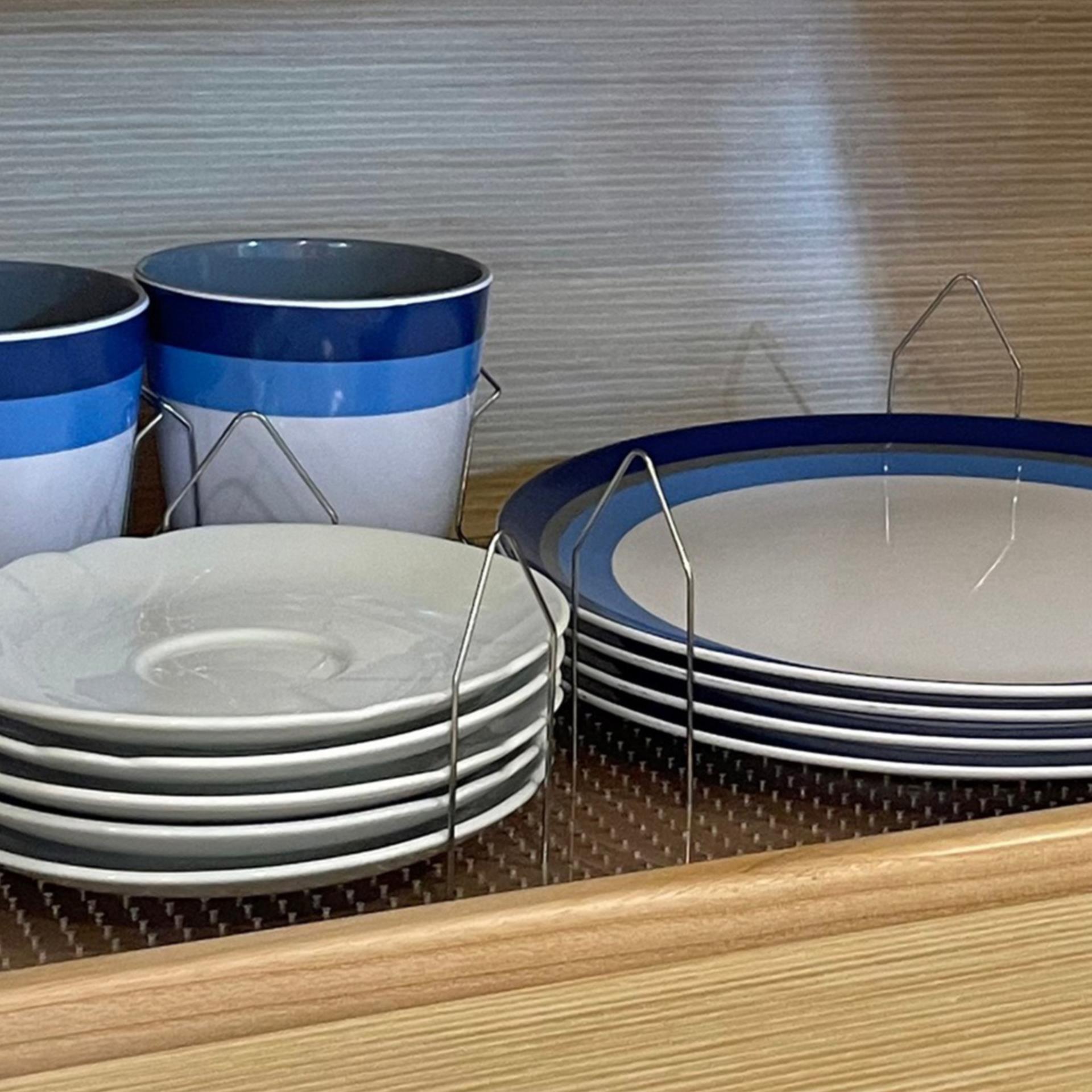 Fenderdesign CLINKFREE - Clips für Teller (2 Stapel)