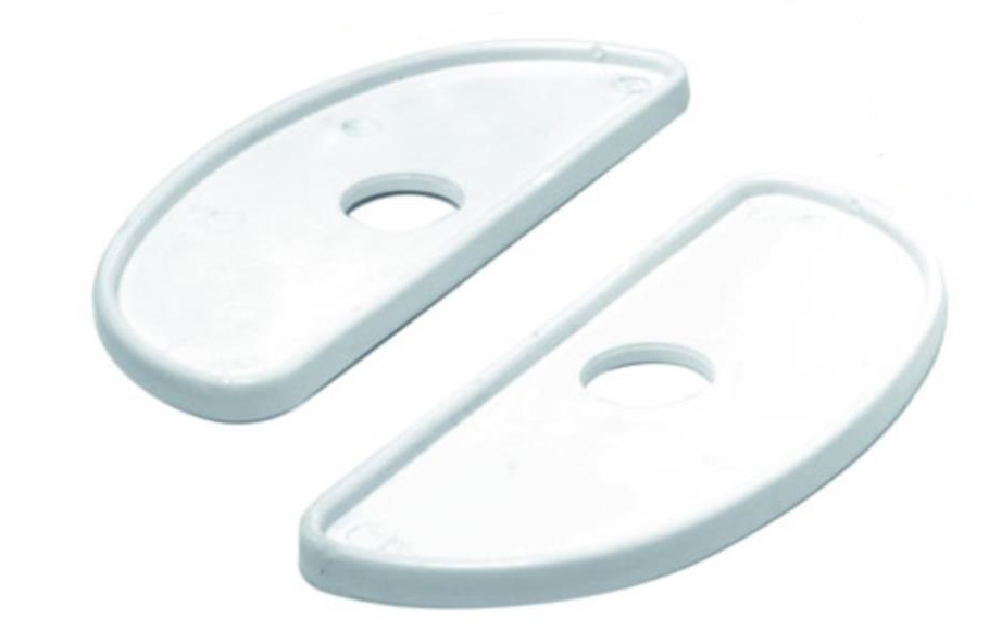 Osculati Kunststoffbasis für Bull Dog Klampe 160 mm (Paar) Osculati Kunststoffbasis für Bull Dog Klampe 160 mm (Paar)