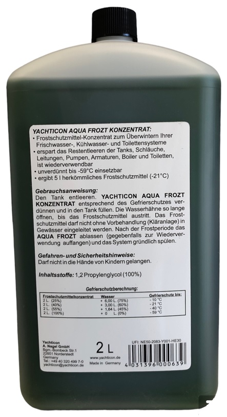 Yachticon Aqua Frozt, 2000 ml