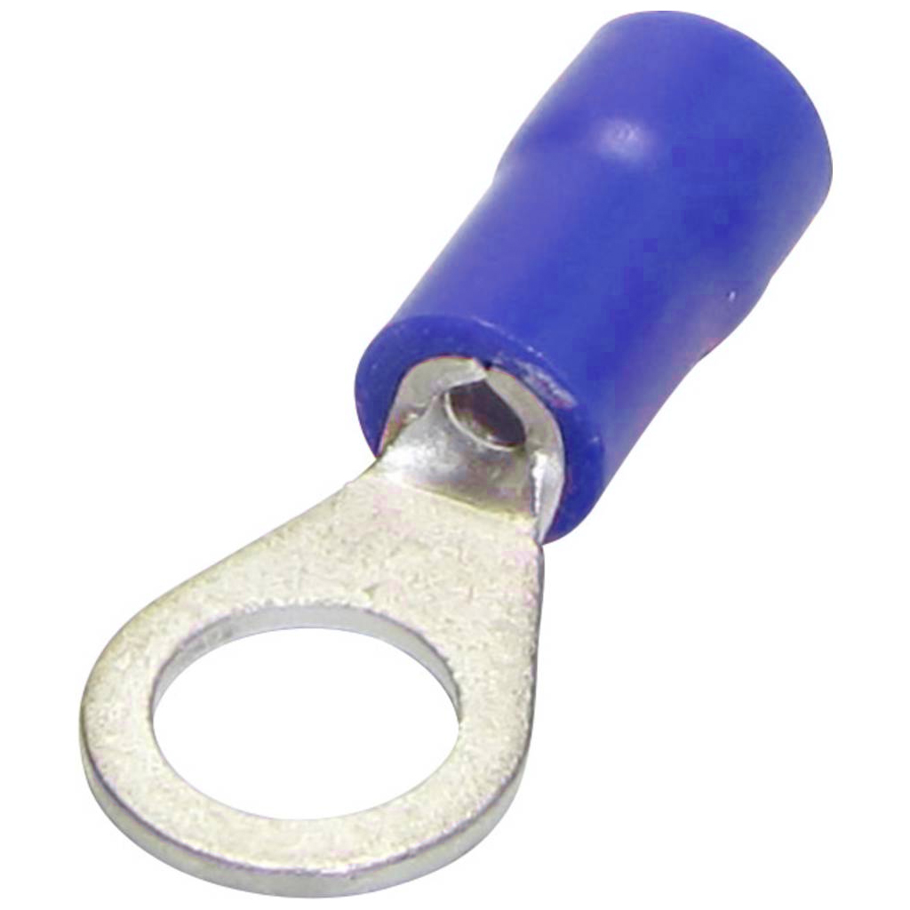 Talamex Kabelauge 10 mmØ für 1,5 - 2,5 mm², Blau (6 Stück)