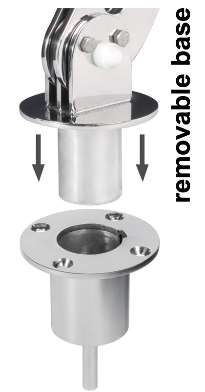 Osculati Tenderhalterung Abnhembar für Bug Osculati Tenderhalterung Abnhembar für Bug