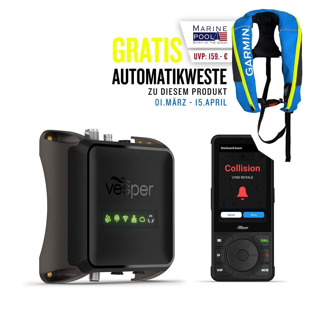 Garmin Cortex V1 UKW-Seefunkgerät mit SOTDMA smart AIS