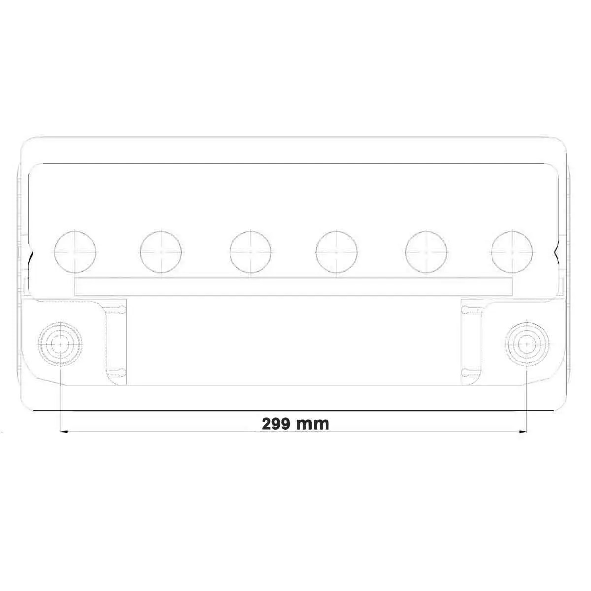 Vetus AGM Batterie 90 Ah, 353 x 175 x 190 mm, 27,8 kg Vetus AGM Batterie 90 Ah, 353 x 175 x 190 mm, 27,8 kg