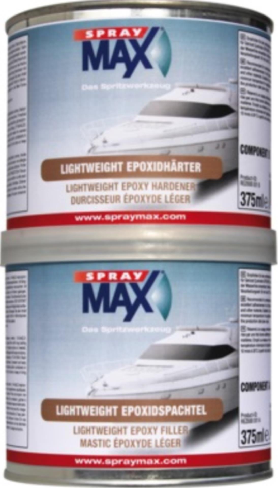 SprayMax 2K Epoxy Leicht Spachtel, 750 ml weiß