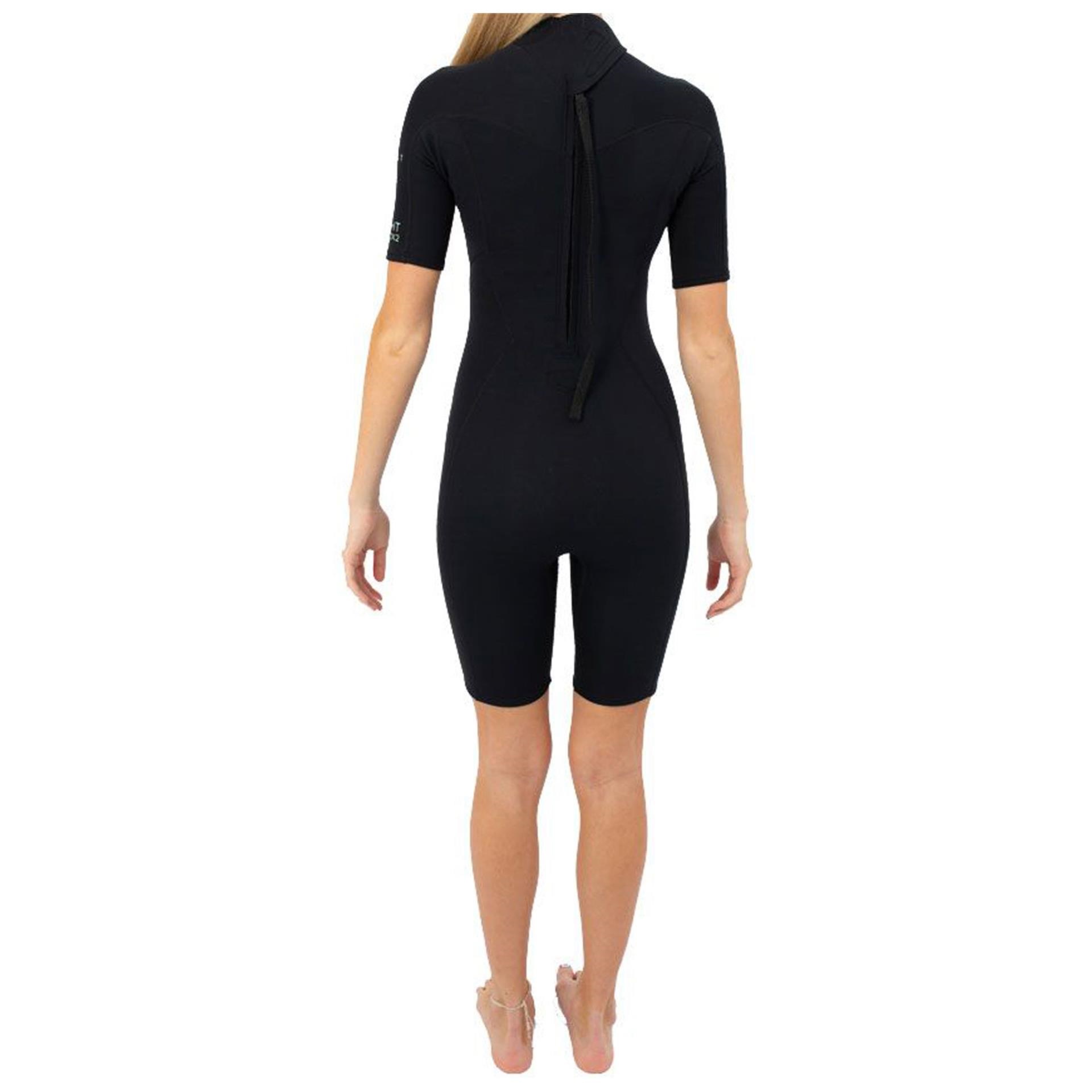 Jetpilot Damen Neoprenanzug 2 x 2 mm Springsuit, schwarz (Gr. L)