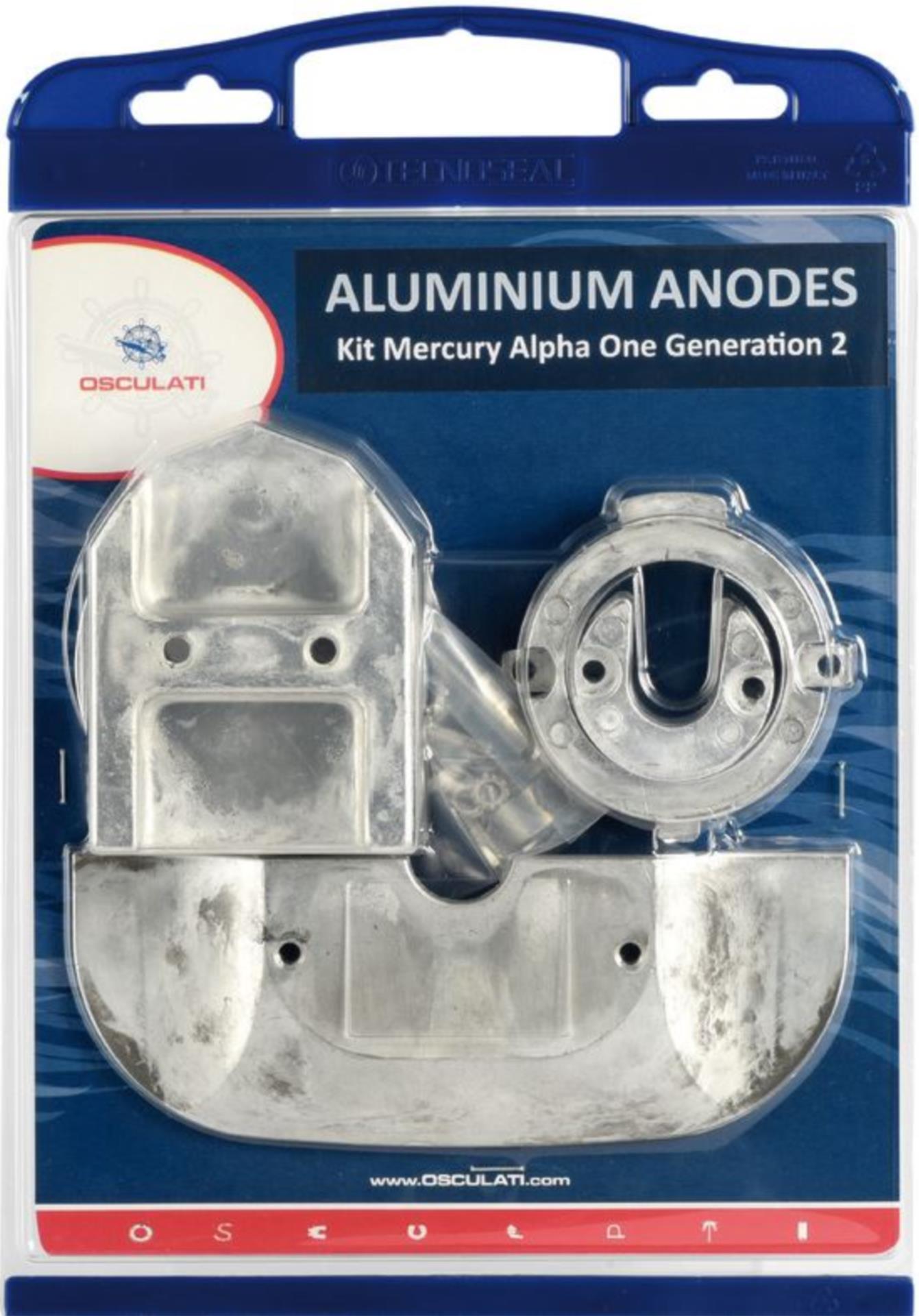 Osculati Zink Anodenkit Mercury für Alpha I Gen.II (ab1991)