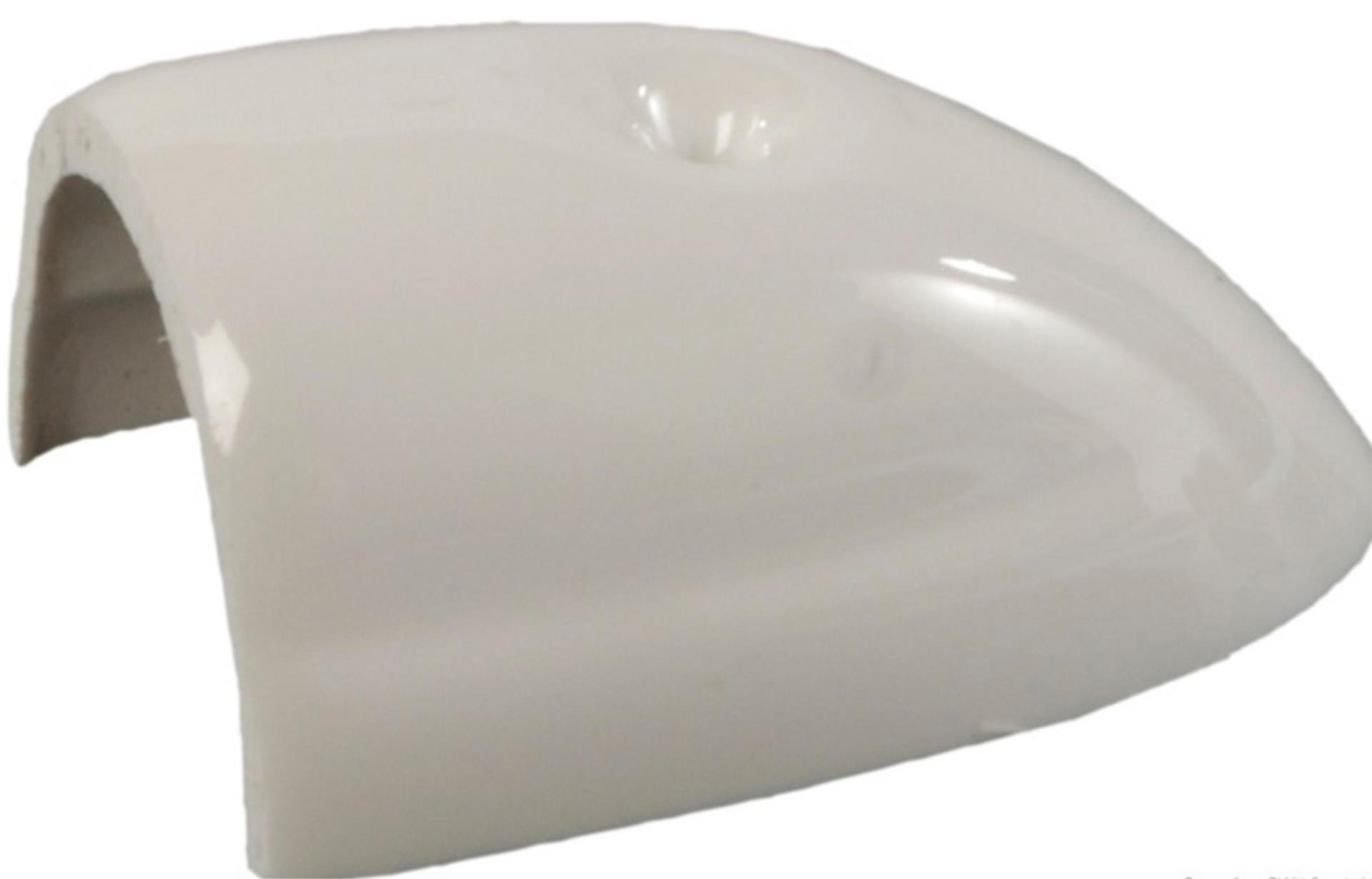 Osculati Endkappe, weiß 30 x 30 (Paar) Osculati Endkappe, weiß 30 x 30 (Paar)