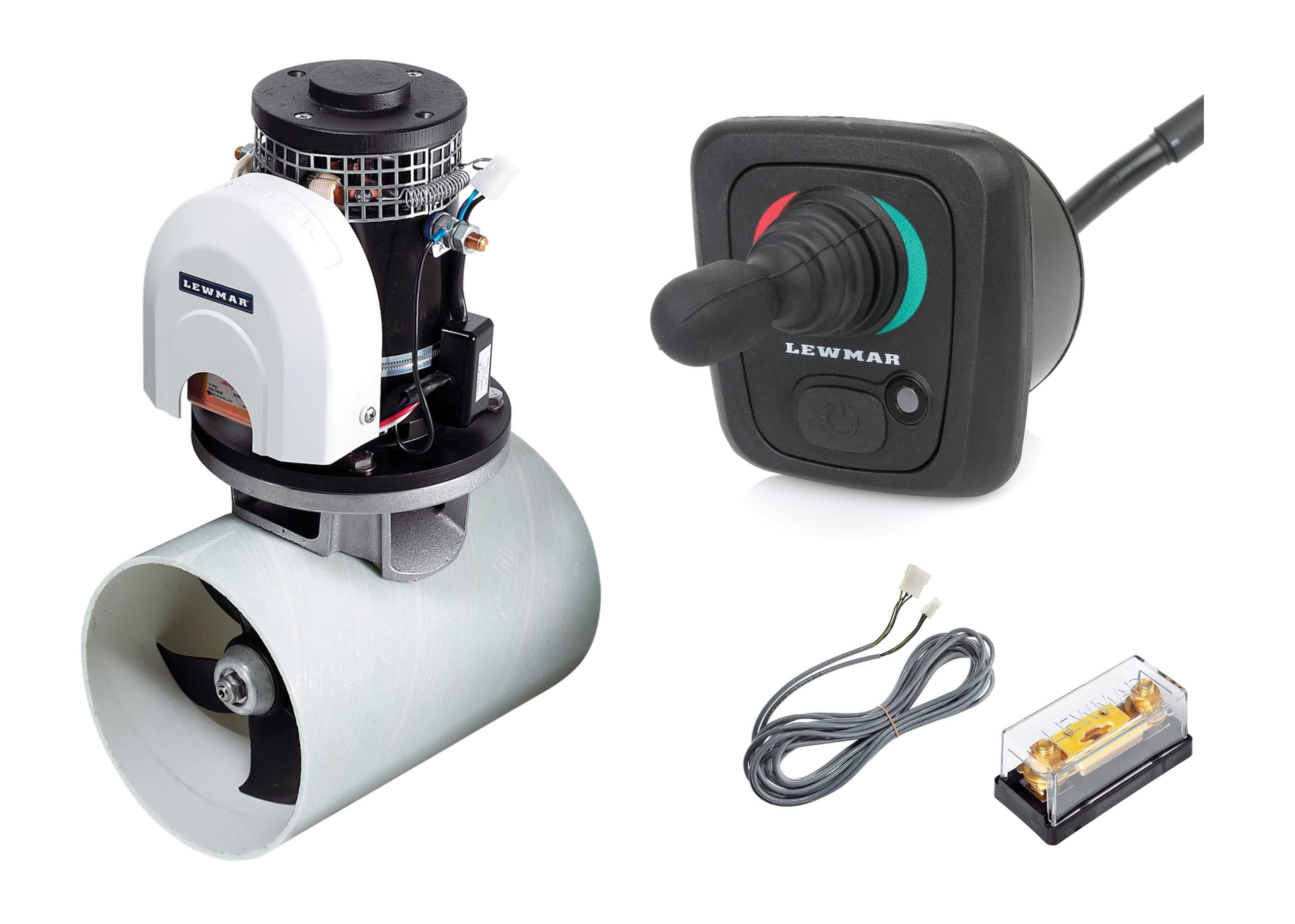 Lewmar Bugstrahlruder Set 185TT GEN2 / 12 V / 3 kW / 58 kgf
