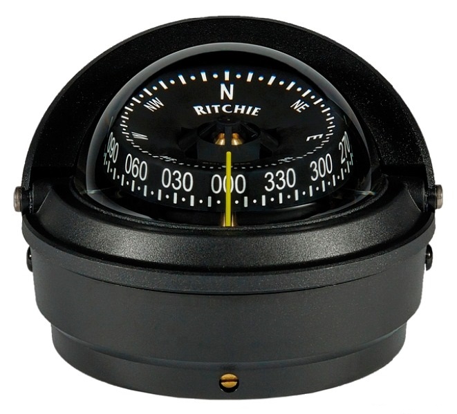 Ritchie Kompass Wheelmark 3'' schwarz, Aufbau