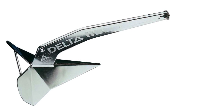 Lewmar Delta - Anker, 20 kg Edelstahl