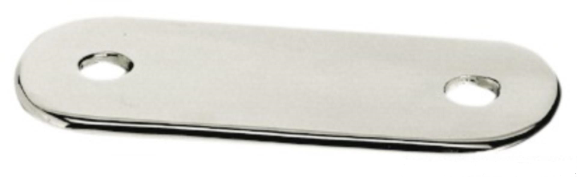 Osculati Edelstahlplatte für Klampe Camel 150 mm