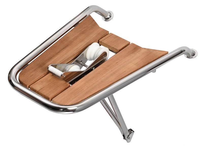 Osculati Bugspriet mit Ankerrolle, Mitte (750 x 500 x 330 mm, 32 mmØ) 