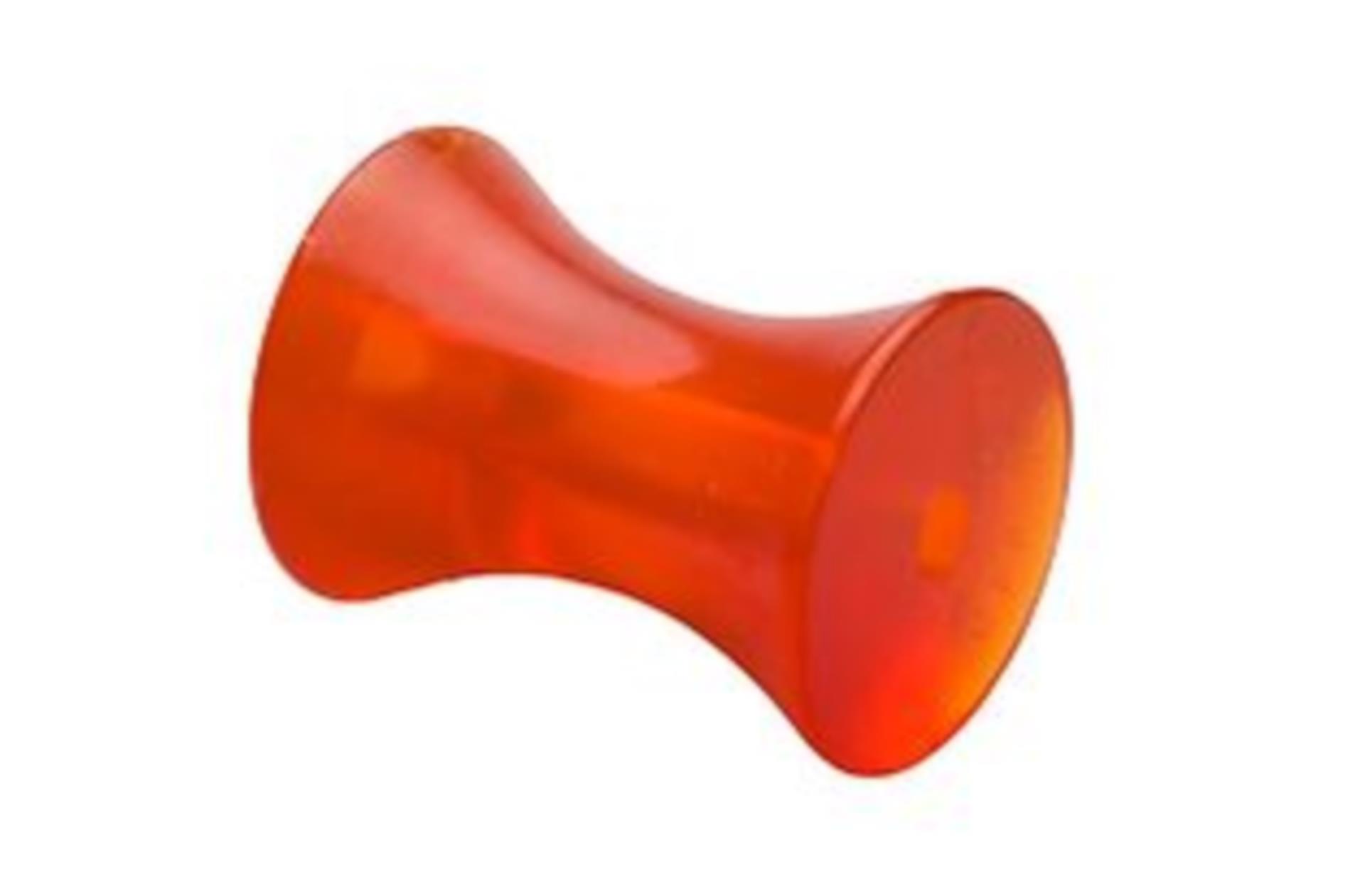 Polyurethan V-Bugrolle RP-446 (L. 100 mm, Welle 13 mmØ)